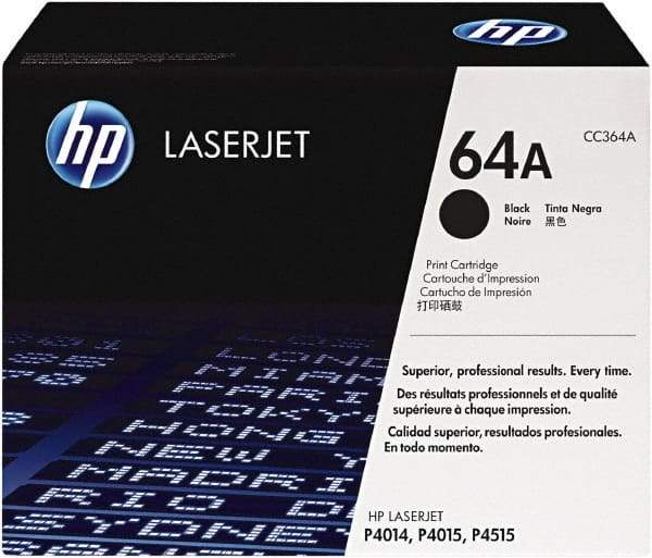 Hewlett-Packard - Black Toner Cartridge - Use with HP LaserJet P4015, P4515 - Eagle Tool & Supply