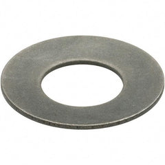 Associated Spring Raymond - 3.6221" ID, Grade 1075 High Carbon Steel, Oil Finish, Belleville Disc Spring - 7-7/8" OD, 0.6614" High, 0.4488" Thick - Eagle Tool & Supply