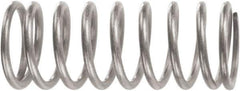 Associated Spring Raymond - 49.2mm OD, 4.88mm Wire, 152.4mm Free Length, Compression Spring - 38.2 Lb Spring Rating, 396.9 N Max Work Load, Music Wire - Eagle Tool & Supply