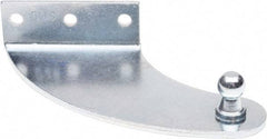 Associated Spring Raymond - 4" Long x 0.875" Deep x 2.75" High Zinc Plated Mounting Bracket - For Hydraulic Dampers & Gas Springs - Eagle Tool & Supply