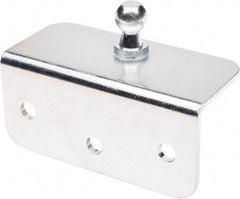 Associated Spring Raymond - 3-1/2" Zinc Plated Mounting Bracket - For Hydraulic Dampers & Gas Springs - Eagle Tool & Supply