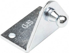 Associated Spring Raymond - 50.8mm Zinc Plated Mounting Bracket - For Hydraulic Dampers & Gas Springs - Eagle Tool & Supply
