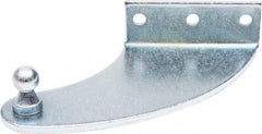Associated Spring Raymond - 4" Long x 0.875" Deep x 2.75" High Zinc Plated Mounting Bracket - For Hydraulic Dampers & Gas Springs - Eagle Tool & Supply