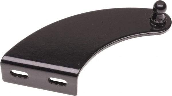 Associated Spring Raymond - 50.8mm Black Powdercoat Mounting Bracket - For Hydraulic Dampers & Gas Springs - Eagle Tool & Supply