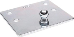 Associated Spring Raymond - 3-1/2" Zinc Plated Mounting Bracket - For Hydraulic Dampers & Gas Springs - Eagle Tool & Supply