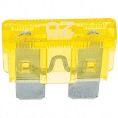 Value Collection - 20 Amp, Automotive Fuse - Yellow - Eagle Tool & Supply