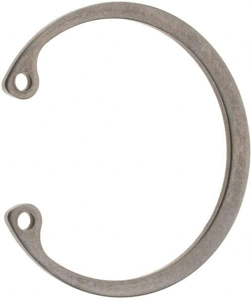 Made in USA - 1-3/8" Nominal, 0.05" Thick, Stainless Steel Snap Internal Retaining Ring - 0.056" Groove Width, 0.043" Groove Depth, 1.461" Groove Diam - Eagle Tool & Supply
