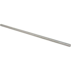 Value Collection - 12" Long x 1/4" High x 1/4" Wide, Plain Steel Undersized Key Stock - Cold Drawn Steel - Eagle Tool & Supply