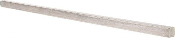 Value Collection - 12" Long x 3/8" High x 3/8" Wide, Plain Steel Undersized Key Stock - Cold Drawn Steel - Eagle Tool & Supply