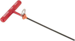 Proto - 7/64" Hex, Tethered T-Handle Cushion Grip, Hex Key - 6" OAL, Alloy Steel, Inch System of Measurement - Eagle Tool & Supply
