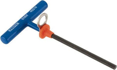 Proto - 6mm Hex, Tethered T-Handle Cushion Grip, Hex Key - 6" OAL, Alloy Steel, Metric System of Measurement - Eagle Tool & Supply
