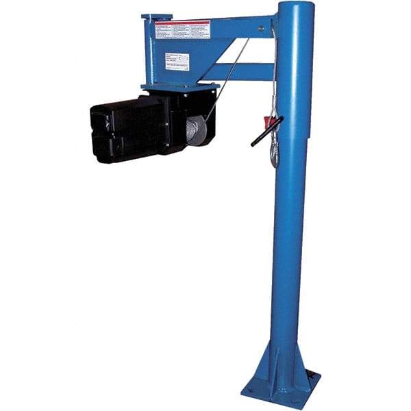 Vestil - 400 Lb Limit Worm Gear Hand Winch - 46.06" Overall Height - Eagle Tool & Supply
