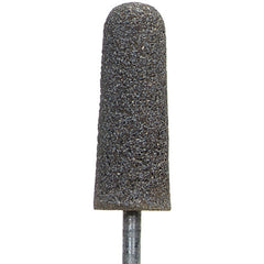 ‎1″ × 2-3/4″ 1/4″ Spindle NorZon Mounted Point A3 24 Grit Zirconia Alumina - Eagle Tool & Supply