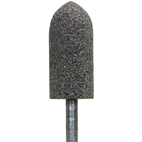 7/8″ × 2″ 1/4″ Spindle Charger Mounted Point A11 30 Grit Zirconia Alumina/Aluminum Oxide - Eagle Tool & Supply