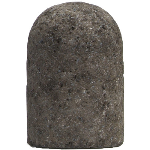 2″ × 3″ × 5/8″–11 Gemini Snagging Wheel Type 18R Plug-Round Tip 24 Grit Aluminum Oxide - Eagle Tool & Supply