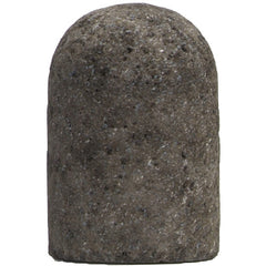 2″ × 3″ × 5/8″–11 Gemini Snagging Wheel Type 18R Plug-Round Tip 24 Grit Aluminum Oxide - Eagle Tool & Supply