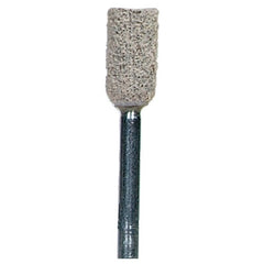 1/4″ × 1/2″ 1/8″ Spindle Cotton Fiber Mounted Point W163 80 Grit Aluminum Oxide - Eagle Tool & Supply