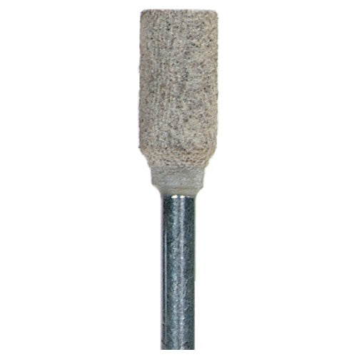 1/4″ × 1/2″ 1/8″ Spindle Cotton Fiber Mounted Point W163 120 Grit A/O - Eagle Tool & Supply
