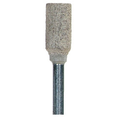1/4″ × 1/2″ 1/8″ Spindle Cotton Fiber Mounted Point W163 120 Grit A/O - Eagle Tool & Supply