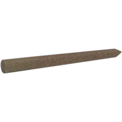 5/16″ × 3″ India File Round Pointed 100 Grit - Eagle Tool & Supply