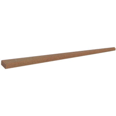 3/16″ × 1/16″ × 3/8″ × 1/8″ × 4″ India File Silversmith Rectangular 240 Grit - Eagle Tool & Supply