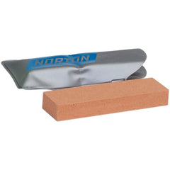 3/8″ × 7/8″ × 3″ India Pocket Stone Rectangular Fine Grit - Eagle Tool & Supply