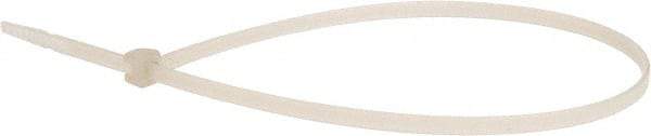 Value Collection - 11.0236" Long Natural (Color) Nylon Standard Cable Tie - 40 Lb Tensile Strength - Eagle Tool & Supply