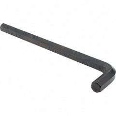 Value Collection - 5/8" Hex, Long Arm, Hex Key - 9-21/32" OAL, Alloy Steel, Inch System of Measurement - Eagle Tool & Supply