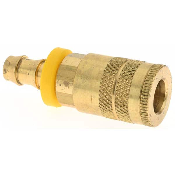 Parker - Pneumatic Hose Fittings & Couplings Type: Coupler Thread Type: Push-Lok Hose Barb - Eagle Tool & Supply