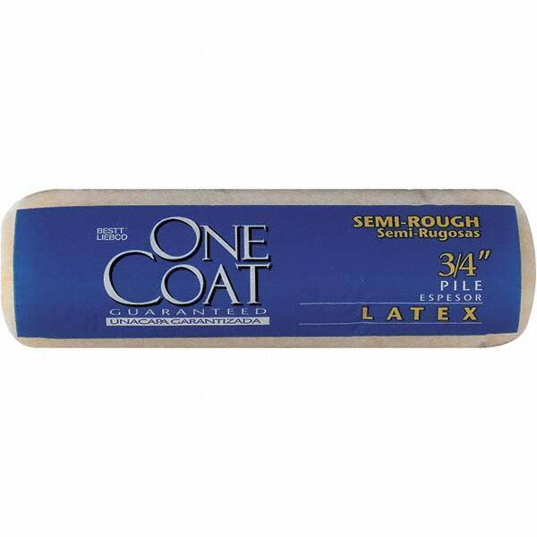 Krylon - 3/4" Nap, 9" Wide Paint Roller Cover - Semi-Smooth Texture, Polyester & Knitted - Eagle Tool & Supply