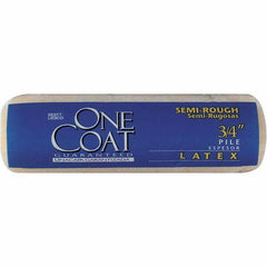 Krylon - 3/4" Nap, 9" Wide Paint Roller Cover - Semi-Smooth Texture, Polyester & Knitted - Eagle Tool & Supply