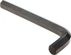 Value Collection - 5/8" Hex, Short Arm, Hex Key - 6-5/32" OAL, Alloy Steel, Inch System of Measurement - Eagle Tool & Supply