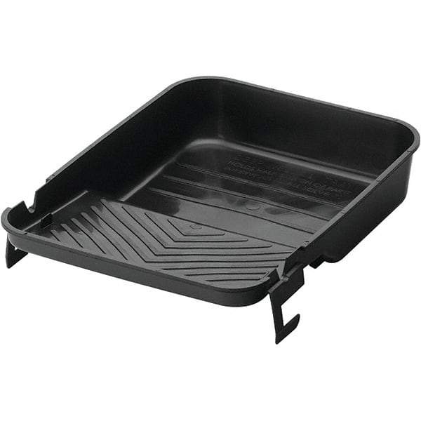 Krylon - 9" Roller Compatible Paint Tray - 2 Qt Capacity, Plastic - Eagle Tool & Supply