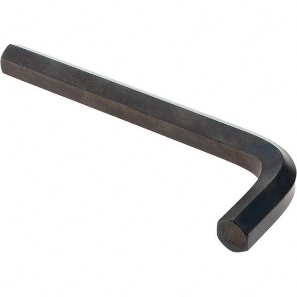 Value Collection - 9/16" Hex, Short Arm, Hex Key - 5-21/32" OAL, Alloy Steel, Inch System of Measurement - Eagle Tool & Supply