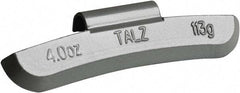 Value Collection - 4 oz TAL Wheel Weight - Zinc, For Use with Automotive & Light Trucks - Eagle Tool & Supply