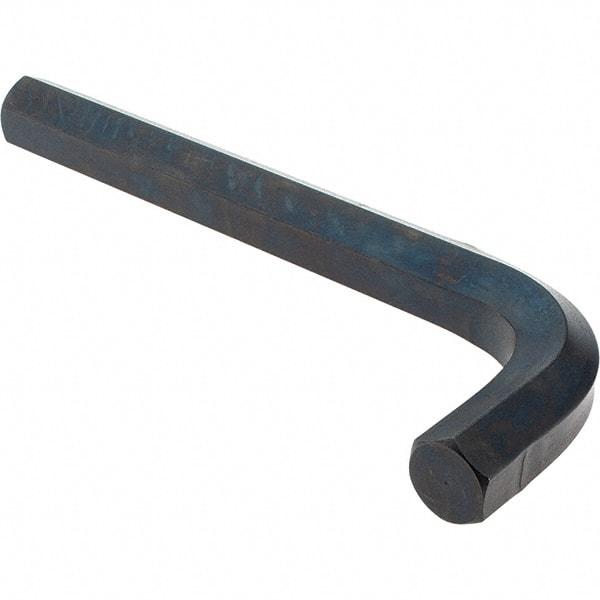 Value Collection - 1" Hex, Short Arm, Hex Key - 9-5/32" OAL, Alloy Steel, Inch System of Measurement - Eagle Tool & Supply