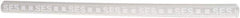 Value Collection - 6" Long, 4:1, Polyolefin Heat Shrink Electrical Tubing - Clear, White - Eagle Tool & Supply