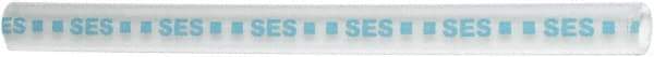 Value Collection - 6" Long, 4:1, Polyolefin Heat Shrink Electrical Tubing - Clear, Blue - Eagle Tool & Supply