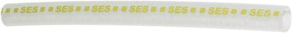 Value Collection - 6" Long, 4:1, Polyolefin Heat Shrink Electrical Tubing - Clear, Yellow - Eagle Tool & Supply