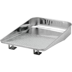 Krylon - 9" Roller Compatible Paint Tray - 3 Pt Capacity, Metal - Eagle Tool & Supply