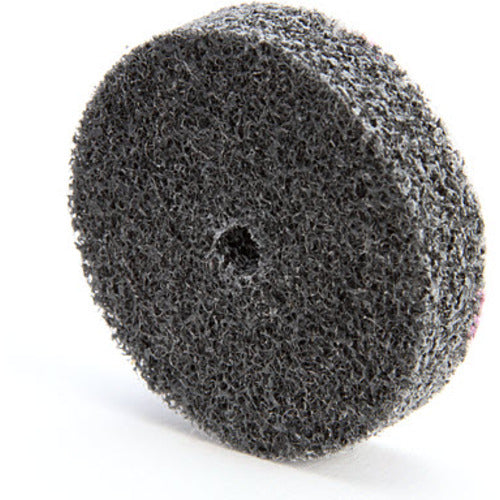 Scotch-Brite EXL Unitized Wheel XL-UW 2S Fine 2″ × 1/2″ × 1/4″ - Eagle Tool & Supply