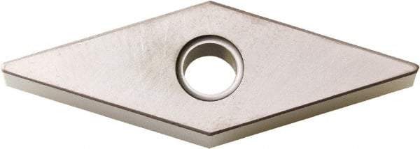 Kyocera - VNGA333 Grade A65 Ceramic Turning Insert - Uncoated, 35° Diamond, 3/8" Inscr Circle, 3/16" Thick, 3/64" Corner Radius - Eagle Tool & Supply