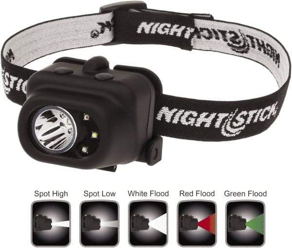 Bayco - LED Bulb, Hands-free Flashlight - Black Polycarbonate Body, AAA Batteries - Eagle Tool & Supply