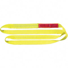 Lift-All - 2' Long x 1" Wide, 4,800 Lb Vertical Capacity, Nylon Web Sling - Eagle Tool & Supply