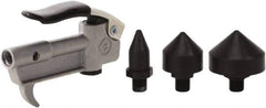 Value Collection - 4 Piece Aluminum Body Air Gun Kit - 1/4 NPT Inlet, 150 Max psi, Aluminum Hose - Eagle Tool & Supply