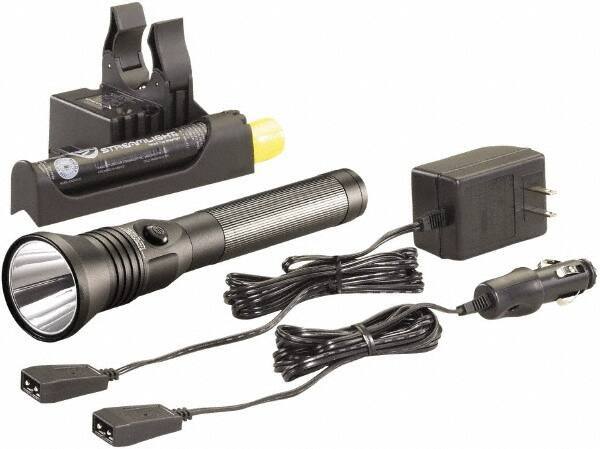 Streamlight - White LED Bulb, 740 Lumens, Industrial/Tactical Flashlight - Black Aluminum Body, 1 4.8 V\xB6Sub-C NiMH Battery Included - Eagle Tool & Supply