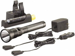 Streamlight - White LED Bulb, 740 Lumens, Industrial/Tactical Flashlight - Black Aluminum Body, 1 4.8 V\xB6Sub-C NiMH Battery Included - Eagle Tool & Supply