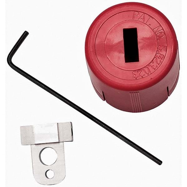 Brady - Pneumatic & Valve Lockouts Type: Pneumatic Hose Lockout Maximum Pipe Diameter (Inch): 1.550 - Eagle Tool & Supply