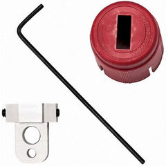 Brady - Pneumatic & Valve Lockouts Type: Pneumatic Hose Lockout Maximum Pipe Diameter (Inch): 1.550 - Eagle Tool & Supply