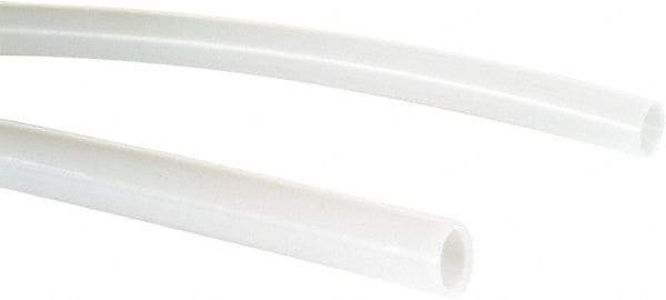 Parker - 9mm OD, 25' Long, PTFE Tube - Natural, 110 Max psi, -100 to 500°F - Eagle Tool & Supply